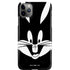 Looney Tunes Bugs Bunny Plain Black and White iPhone Cases