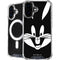 Looney Tunes Bugs Bunny Plain Black and White iPhone 16 MagSafe Case