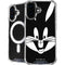 Looney Tunes Bugs Bunny Plain Black and White iPhone 16 Plus MagSafe Case