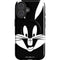 Looney Tunes Bugs Bunny Plain Black and White iPhone 16 Plus Magsafe Impact Case