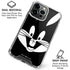Looney Tunes Bugs Bunny Plain Black and White iPhone 16 Pro Clear Case