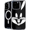 Looney Tunes Bugs Bunny Plain Black and White iPhone 16 Pro MagSafe Case