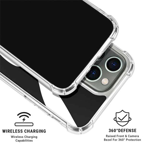 Looney Tunes Bugs Bunny Plain Black and White iPhone 16 Pro Max Clear Case