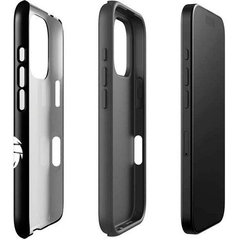 Looney Tunes Bugs Bunny Plain Black and White iPhone 16 Pro Max Impact Case