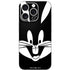 Looney Tunes Bugs Bunny Plain Black and White iPhone 16 Pro Skin
