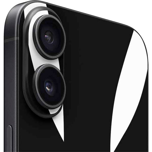 Looney Tunes Bugs Bunny Plain Black and White iPhone 16 Skin