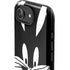 Looney Tunes Bugs Bunny Plain Black and White iPhone 16e Impact Case
