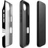 Looney Tunes Bugs Bunny Plain Black and White iPhone 16e Impact Case