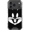 Looney Tunes Bugs Bunny Plain Black and White iPhone 18 Pro Clear Case