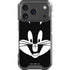 Looney Tunes Bugs Bunny Plain Black and White iPhone 18 Pro Clear Case