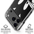 Looney Tunes Bugs Bunny Plain Black and White iPhone 18 Pro Clear Case