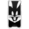 Looney Tunes Bugs Bunny Plain Black and White iPhone XS Clear Case