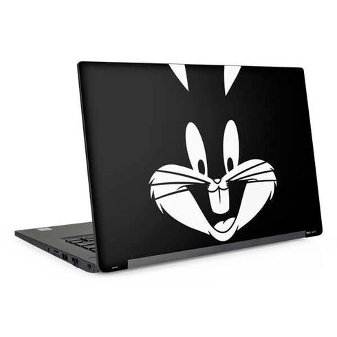 Looney Tunes Bugs Bunny Plain Black and White Dell Latitude Skin