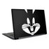 Looney Tunes Bugs Bunny Plain Black and White Dell Latitude Skin