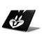 Looney Tunes Bugs Bunny Plain Black and White Apple MacBook Pro 16-inch Skin