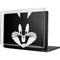 Looney Tunes Bugs Bunny Plain Black and White MacBook Cases