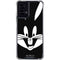 Looney Tunes Bugs Bunny Plain Black and White Moto G Power 5G (2024) Clear Case