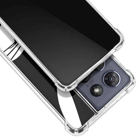 Looney Tunes Bugs Bunny Plain Black and White Moto G Power 5G (2025) Clear Case