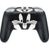 Looney Tunes Bugs Bunny Plain Black and White Nintendo Switch 2 (2025) Pro Controller Skin