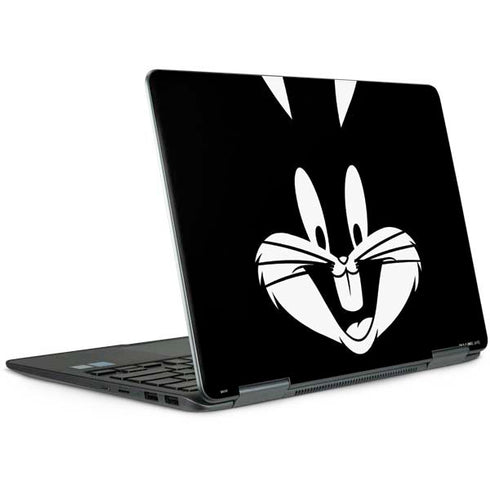Looney Tunes Bugs Bunny Plain Black and White Notebook 9 Pro 13in (2017) Skin