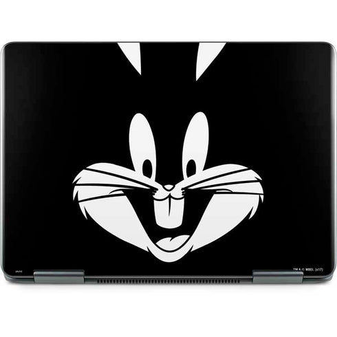 Looney Tunes Bugs Bunny Plain Black and White Notebook 9 Pro 13in (2017) Skin