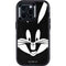 Looney Tunes Bugs Bunny Plain Black and White Otterbox Defender iPhone Skin