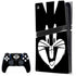 Looney Tunes Bugs Bunny Plain Black and White PlayStation PS5 Skins