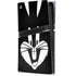 Looney Tunes Bugs Bunny Plain Black and White PS5 Pro Console Skin
