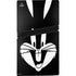 Looney Tunes Bugs Bunny Plain Black and White PS5 Pro Disk Console Skin