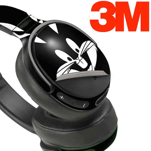 Looney Tunes Bugs Bunny Plain Black and White Skullcandy Venue Skin