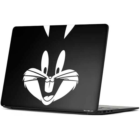 Looney Tunes Bugs Bunny Plain Black and White Surface Laptop 7 13.8in Skin