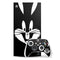 Looney Tunes Bugs Bunny Plain Black and White Xbox Series X Skins
