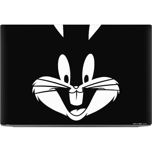 Looney Tunes Bugs Bunny Plain Black and White Dell XPS Skin