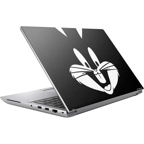 Looney Tunes Bugs Bunny Plain Black and White HP ZBook Fury 16 G10 Skin