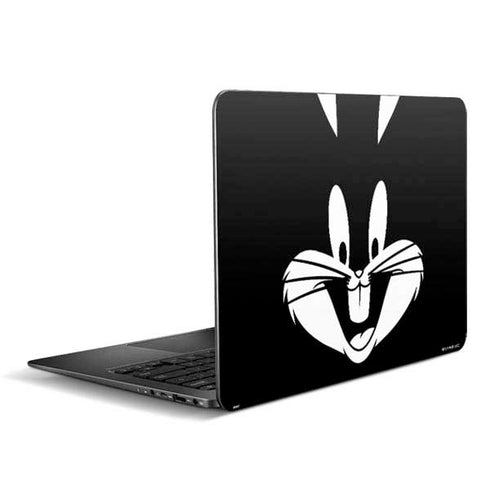 Looney Tunes Bugs Bunny Plain Black and White Zenbook UX305FA 13.3in Skin