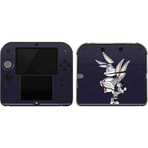 Looney Tunes Bugs Bunny Sliced Nintendo 2DS Skin