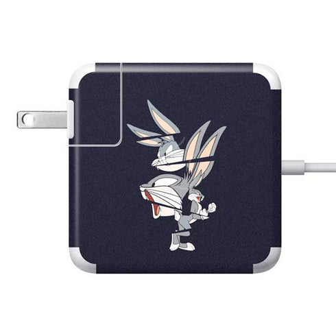 Looney Tunes Bugs Bunny Sliced 85W Power Adapter (15 and 17 inch MacBook Pro Charger) Skin
