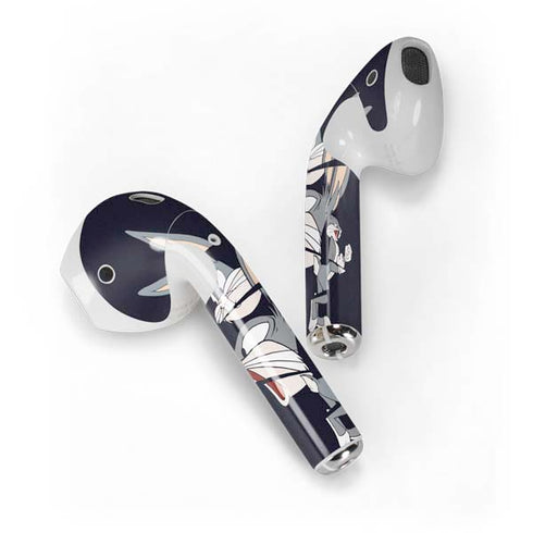 Looney Tunes Bugs Bunny Sliced Apple AirPods Skin