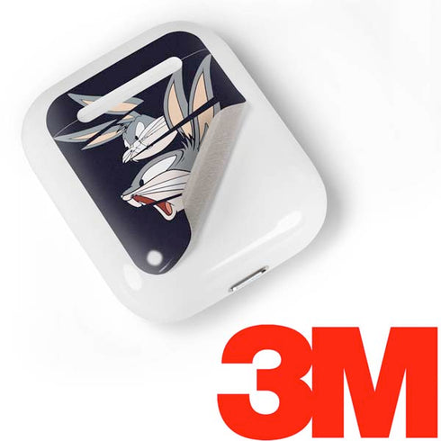 Looney Tunes Bugs Bunny Sliced Apple AirPods Skin