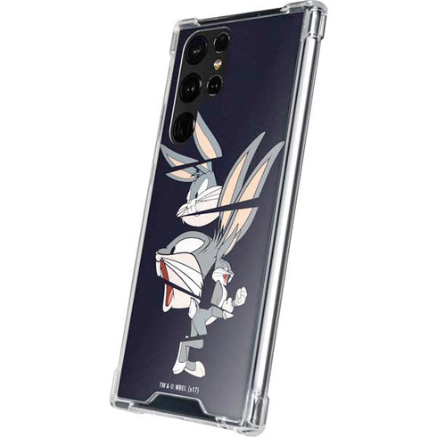 Looney Tunes Bugs Bunny Sliced Galaxy S23 Ultra Clear Case