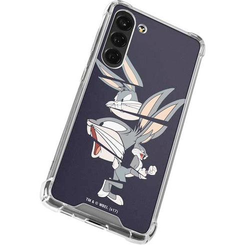 Looney Tunes Bugs Bunny Sliced Galaxy S24 FE Clear Case