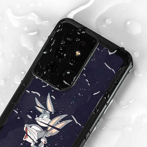 Looney Tunes Bugs Bunny Sliced Galaxy S24 Ultra Waterproof Case