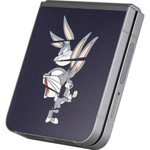 Looney Tunes Bugs Bunny Sliced Galaxy Z Flip6 Skin