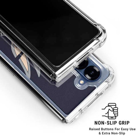 Looney Tunes Bugs Bunny Sliced Galaxy Z Fold6 Clear Case