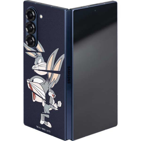 Looney Tunes Bugs Bunny Sliced Galaxy Z Fold6 Skin