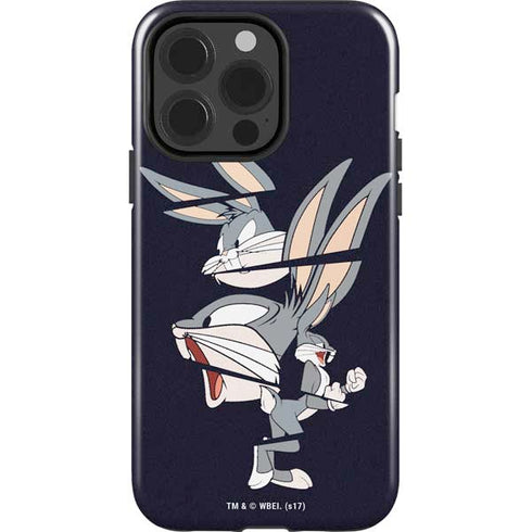 Looney Tunes Bugs Bunny Sliced iPhone 15 Pro Impact Case