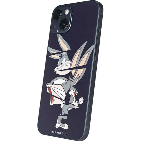 Looney Tunes Bugs Bunny Sliced iPhone 15 Skin
