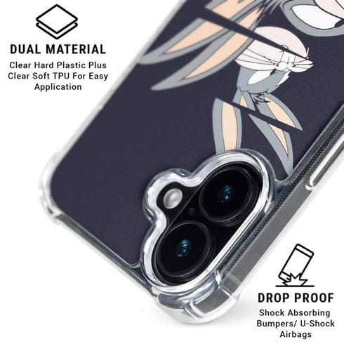 Looney Tunes Bugs Bunny Sliced iPhone 16 MagSafe Case
