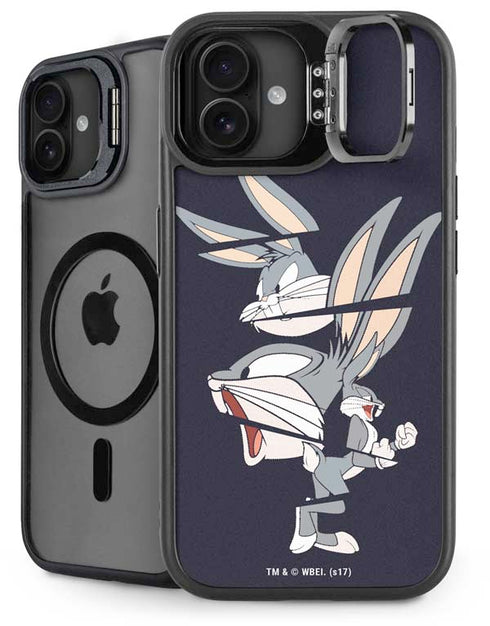 Looney Tunes Bugs Bunny Sliced iPhone 16 Plus Kickstand Case