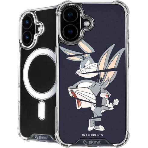 Looney Tunes Bugs Bunny Sliced iPhone 16 Plus MagSafe Case